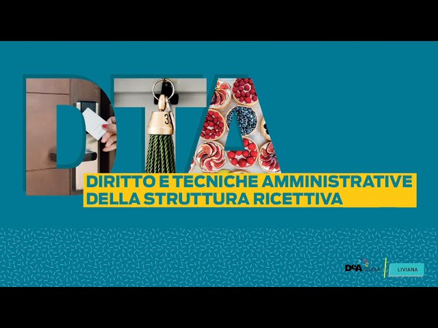 DTA - Diritto e Tecniche Amministrative della struttura ricettiva