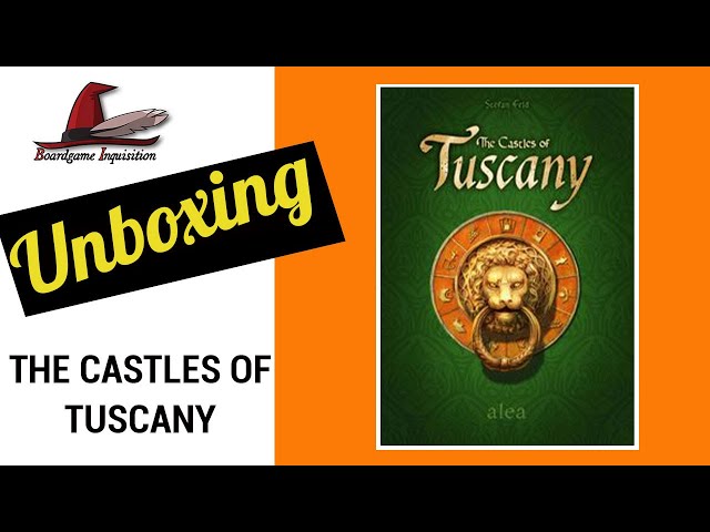 The Castles of Tuscany Unboxing