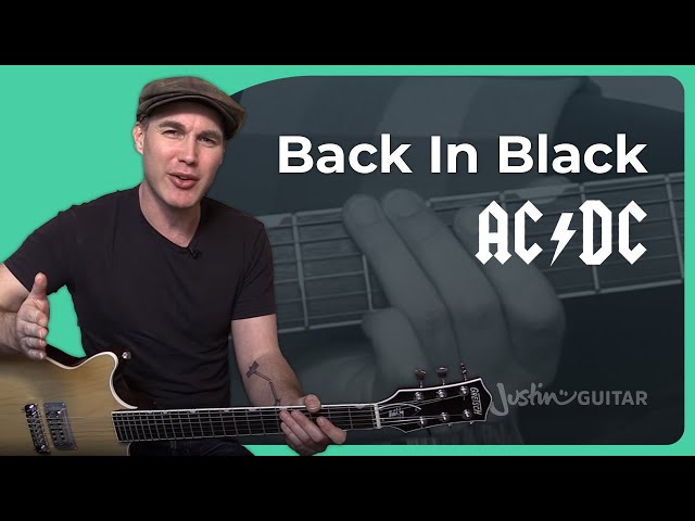 Back In Black Guitar Lesson | AC/DC