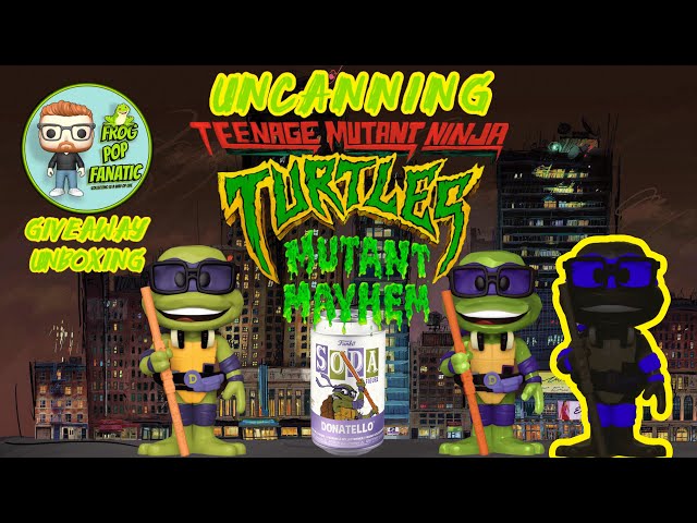 Funko Soda Uncanning: Donatello - @frogpopfanatic Giveaway Unboxing