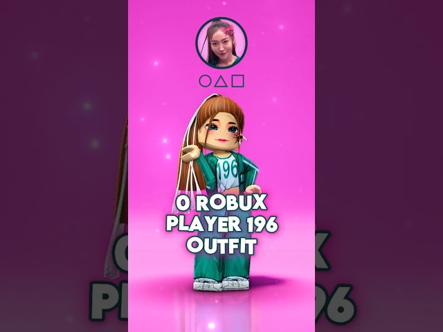 0 ROBUX OUTFIT IDEA - SQUID GAME #roblox #lanah