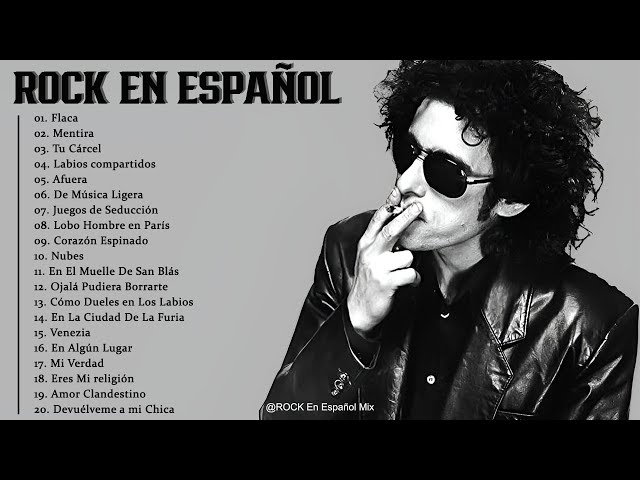 Enrique Bunbury, Caifanes, Enanitos Verdes, Maná, Soda Estereo Rock en Espanol de los 80 y 90