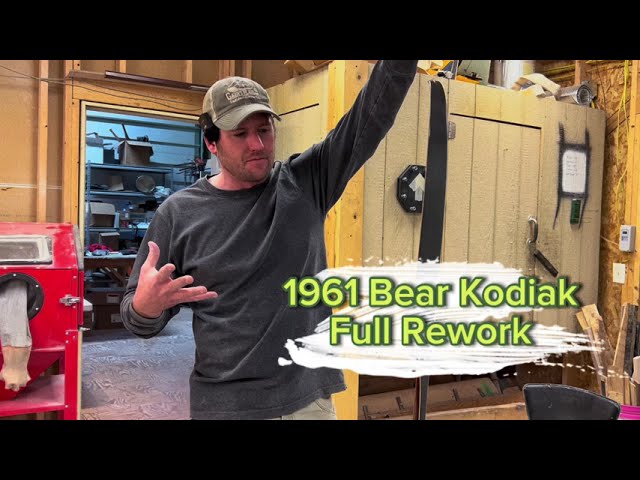 Bear Kodiak 1961 Traditional Recurve - Full Rework - Part 1