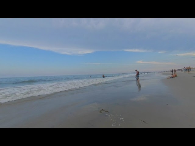 3D Stereoscopic Beach Scene Insta360 EVO VR180 Sea Isle City, NJ