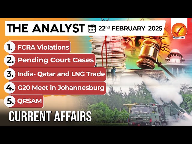 Daily Newspaper Analysis 22nd Feb 2025  | The Hindu Analysis | Indian Express Analysis | The Analyst