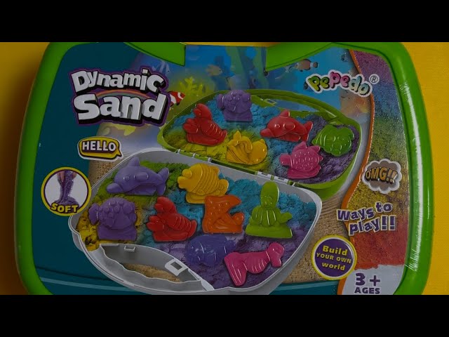 ASMR DYNAMIC Kinetic Sand Sound relaxation