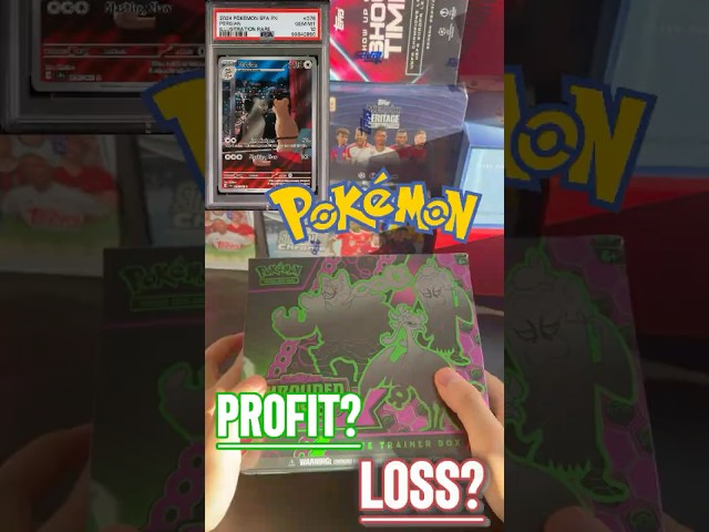 Can You Make Profit Opening Pokémon Cards in 2025 #shroudedfable #pokemon #packs #rip #riptillyouhit