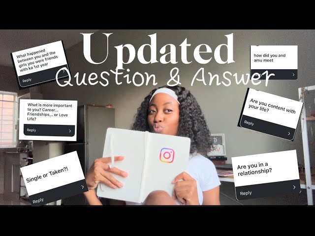 Q n A :friendship break-up/ trio / Single or taken ? / What I’m studying/ Being an influencer & more