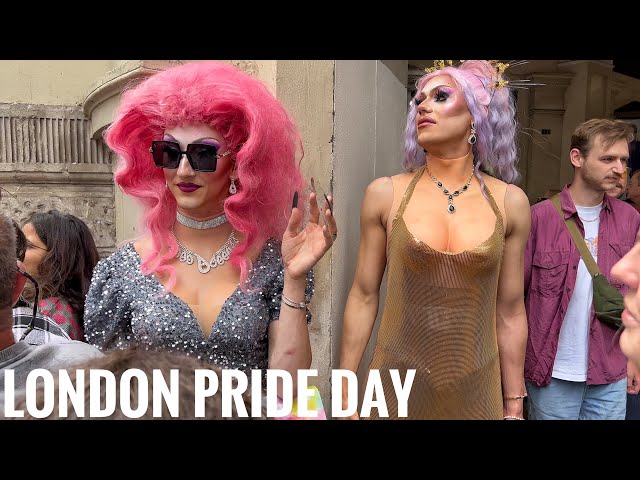 2022 London Pride Day, Thousands in Soho Streets to Celebrate 50th Anniversary of Pride in London