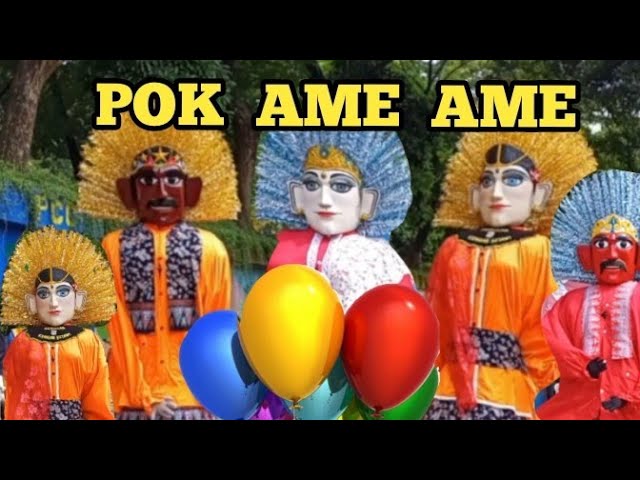 ONDEL ONDEL BETAWI JOGET LAGU POK AME AME | ONDEL ONDEL BETAWI | POK AMAI AMAI BELALANG KUPU KUPU