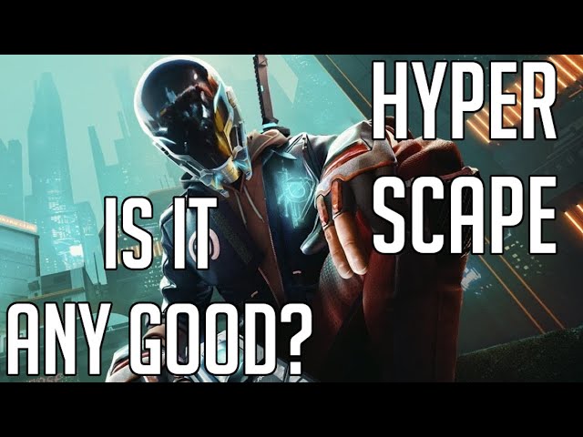 I GOT TO PLAY HYPER SCAPE...HERE'S WHAT I THINK.