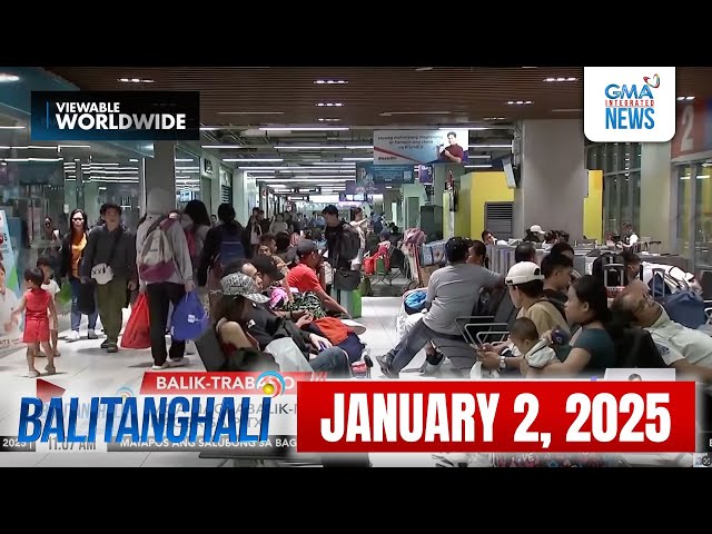 Balitanghali Express: January 2, 2025 [HD]