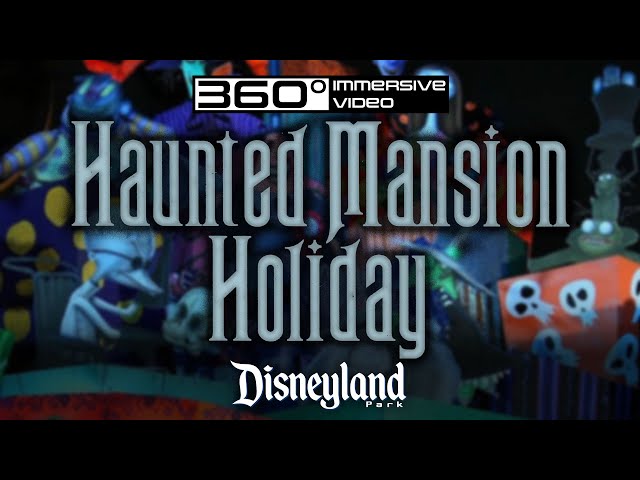 Haunted Mansion Holiday 2023: Unbelievable 360° Tour of Disneyland Park's Spookiest Festivity!