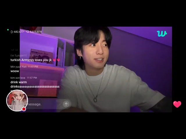 🔴BTS jungkook live on weverse today [eng sub] 4.8.23 ful video #btslive #jklive