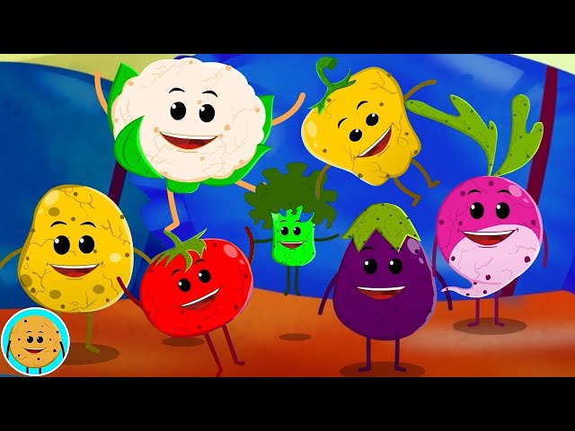 LIVE - Ten Little Vegetable + More Nursery Rhymes & Kindergarten Shows