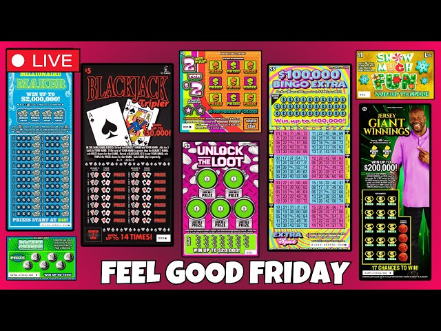 $125 WORTH OF SCRATCH OFF LOTTERY TICKETS DURING MY LIVESTREAM