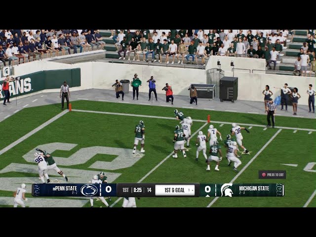 #Simulation Conference USA Rebuild Michigan State vs 19 Penn State