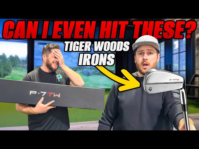 I Tried Tiger Woods' Irons... WILL THEY RUIN MY GAME? TaylorMade P7TW Review