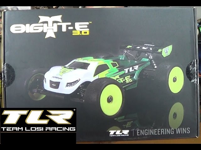 Unboxing: Team Losi Racing 8IGHT-TE 3.0 1/8 Electric Truggy