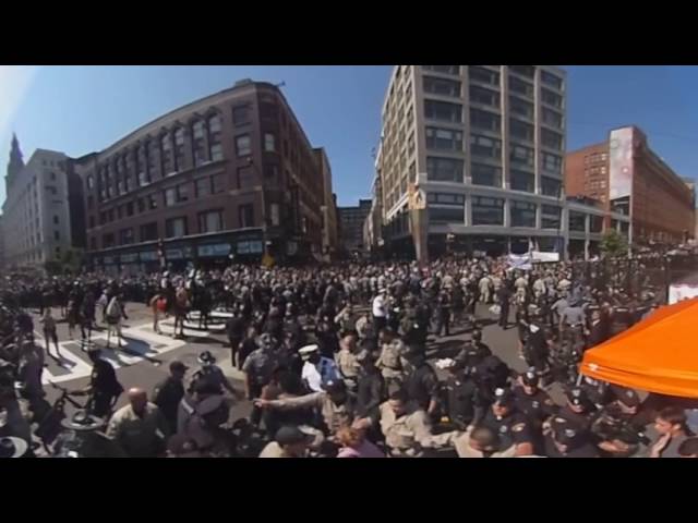 Virtual Reality Video: Arrests Made At The RNC