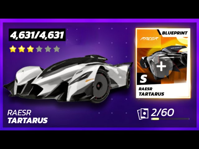 How Much Money Did I Spend to Unlock my Raesr Tartarus? | Asphalt Legends Unite