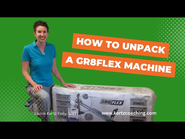 How to Unpack a GR8FLEX Machine (variable incline plane)