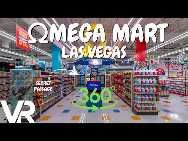 Step Inside Omega Mart in 360 VR: Las Vegas' Craziest Attraction!