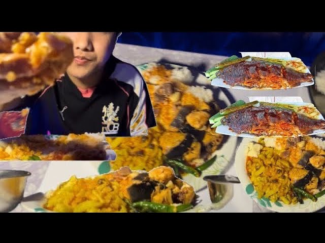 Asmr mukbang🐟🌶️🌶️