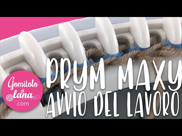 MULINETTO PRYM MAX - AVVIO PROFESSIONALE: avvio del lavoro con il mulinetto