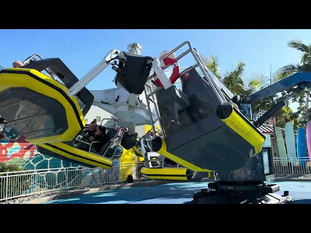 Riptide Rescue 4K Full Ride @ Sea World San Diego