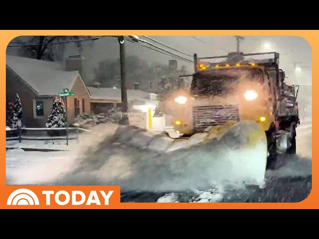 Winter storm moves across US with another one on the way