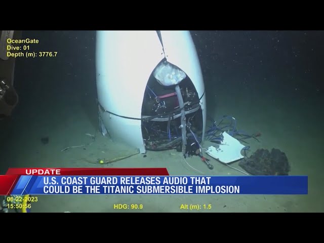 Audio of Titanic submersible implosion; Kayaker swallowed by whale in Chili