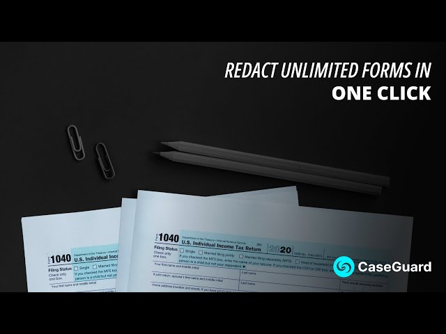 5| Redact Unlimited Forms In Bulk