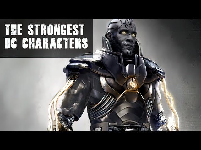 TOP 10 STRONGEST DC CHARACTERS