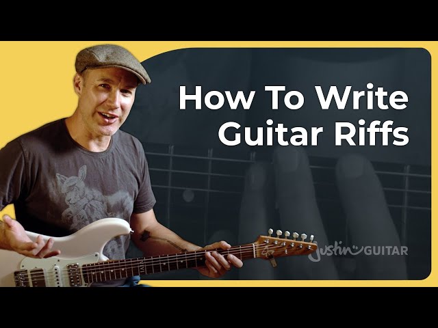 What Is A Guitar Riff - And How To Create One!