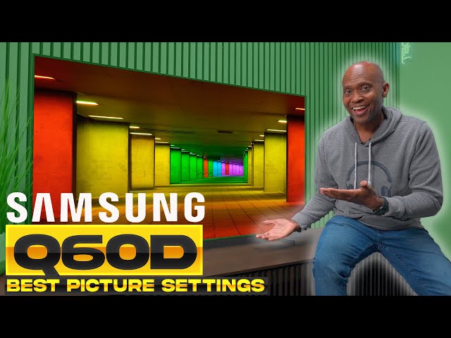 Samsung Q60D QLED TV Best Calibrated Picture Settings (Calman)