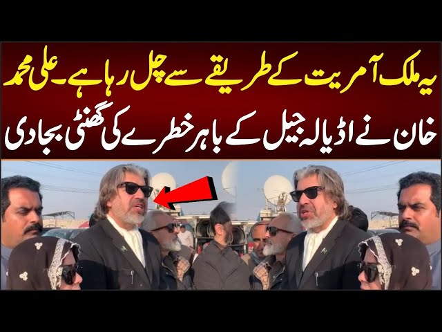 PTI Leader Ali Mohammad Khan Media Talk after meeting Imran Khan