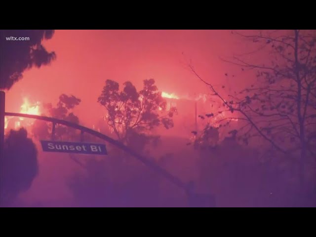 California wildfires update