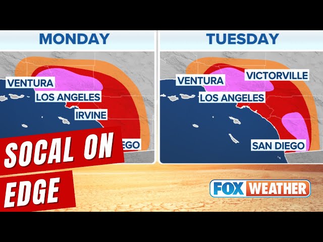 Southern California On Edge As Extreme Fire Weather Conditions Return