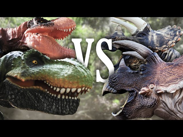 T. REX VS TRICERATOPS | Dino Duels Ep. 14