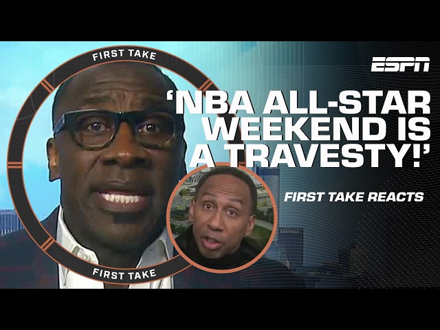 I'M SO DISGUSTED WITH ALL-STAR WEEKEND 🗣️ - Stephen A. says the players have RUINED IT | First Take