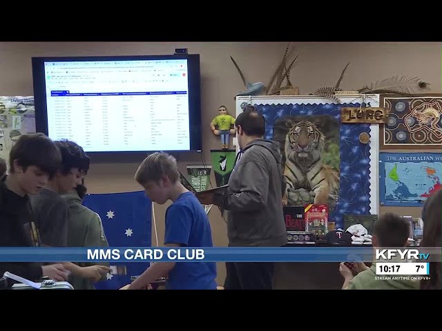 Mandan Middle School starts card club