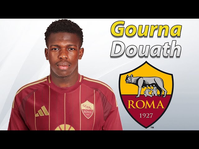 Lucas Gourna-Douath ● Welcome to AS Roma 🟡🔴🇫🇷 Best Tackles & Passes