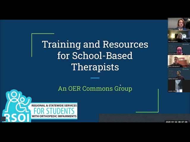 1.22.25 Training and Resources for School-based Therapists: A Resource Kit for Onboarding