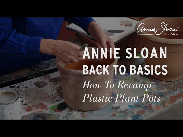 How to Upcycle Plant Pots with Chalk Paint | DIY Tutorial with Annie Sloan