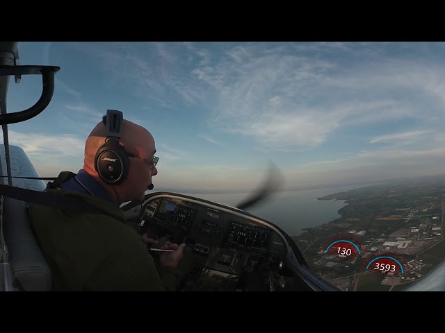 360° Video: First Flight of EAA One Week Wonder RV-12iS N2018