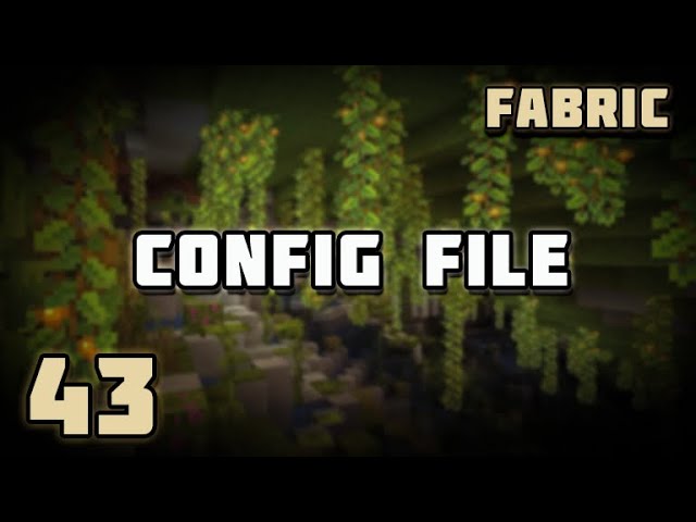 Config File - Fabric Modding Minecraft 1.21.1 | #43