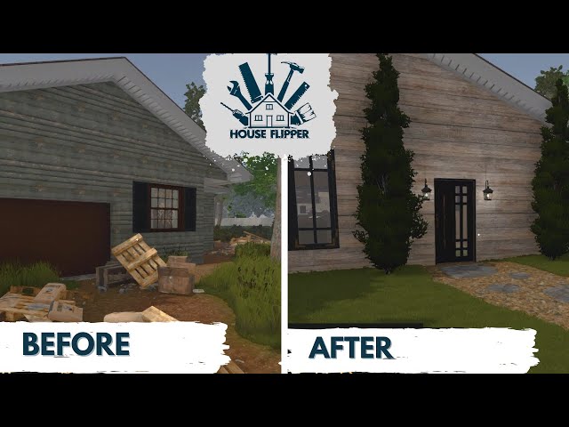 House in a thicket, but in the city | House Flipper