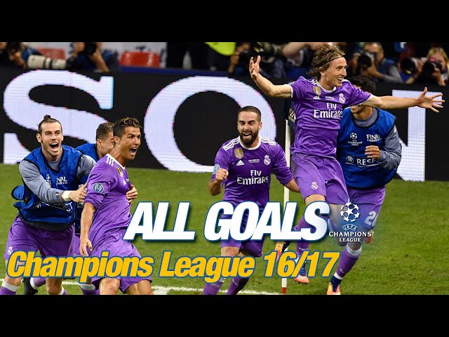 Every Champions League goal 2016/17 | The BBC on fire & two amazing Cristiano hat-tricks!