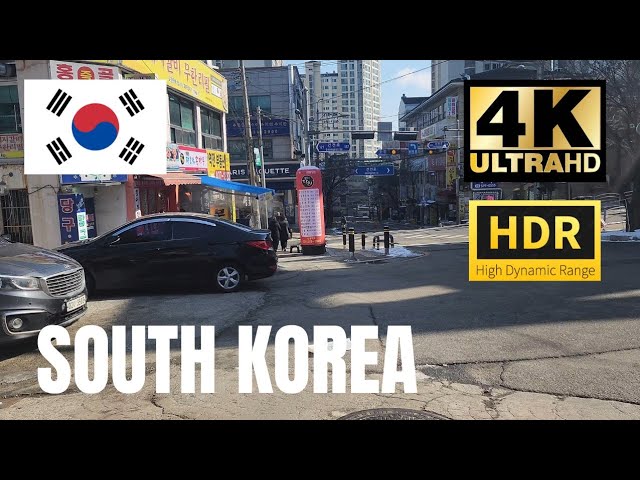 🇰🇷 SOUTH KOREA 4K HDR | 2025 | Walking Ansan Banwol | Sunday day life 🇰🇷